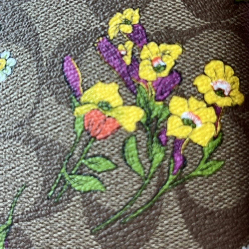 💐 COACH NOTEBOOK IN SIGNATURE CANVAS WITH FLORAL PRINT   💐 NWOT 💐